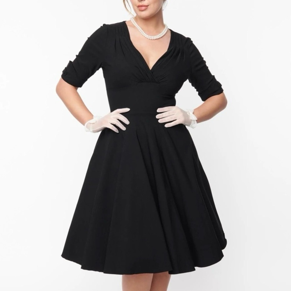 unique vintage delores swing dress
